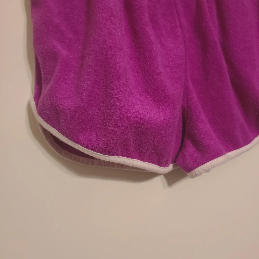 Franki for Francesca's | Fuchsia Pink Terry Cloth Athleisure Shorts (Size 10)